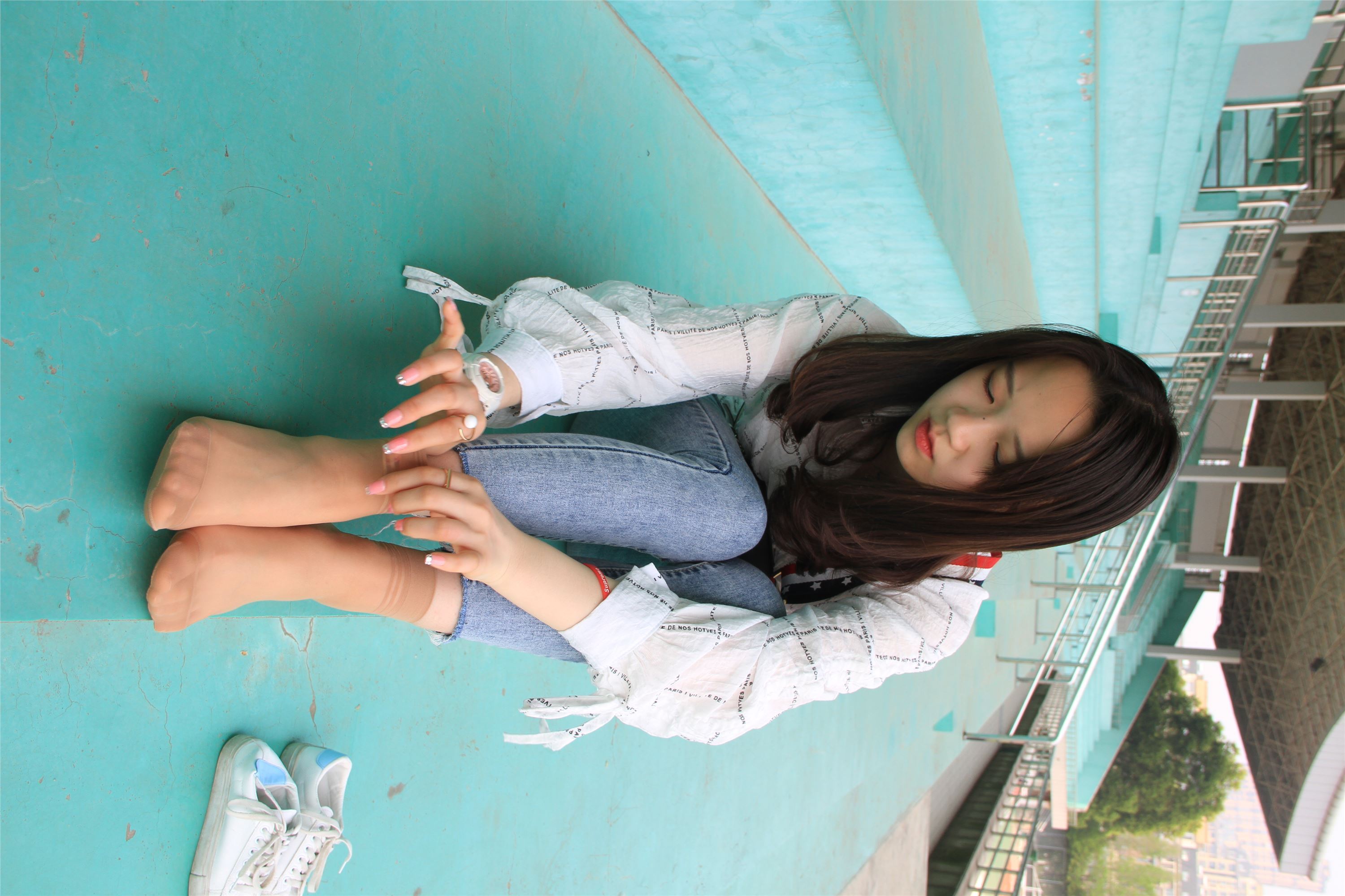 自由摄影 No.002 我为我喜欢的袜子代言[102P-621